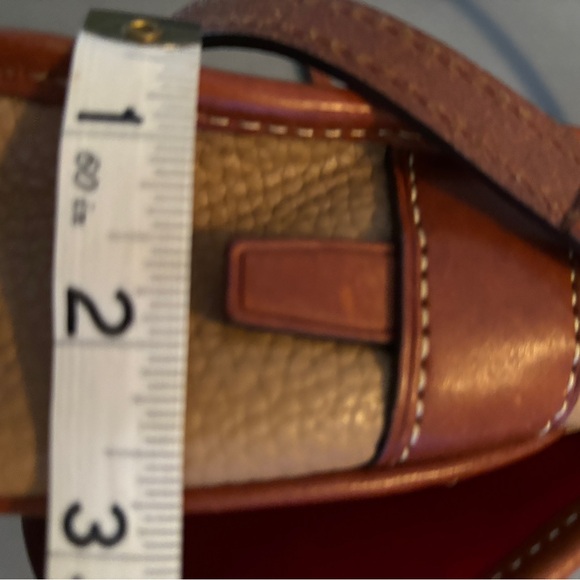 Dooney & Bourke Brown Leather Crossbody Bag - Picture 7 of 7